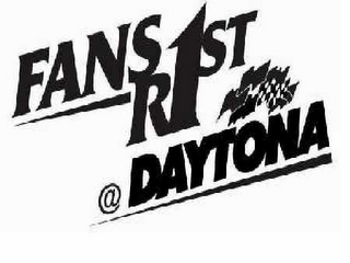 FANS R 1ST @ DAYTONA logo