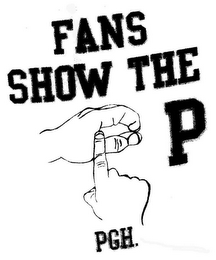 FANS SHOW THE P P PGH. logo