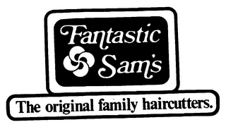 FANTASTIC SAM'S THE ORIGINAL FAMILY HAIR CUTTERS. logo