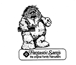 FANTASTIC SAM'S THE ORIGINAL FAMILY HAIRCUTTERS logo