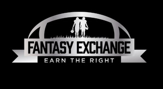 FANTASY EXCHANGE EARN THE RIGHT logo