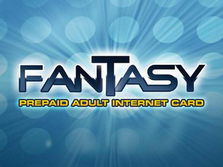 FANTASY PREPAID ADULT INTERNET CARD logo