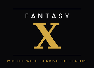 FANTASY X WIN THE WEEK. SURVIVE THE SEASON. logo