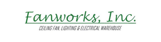 FANWORKS, INC. CEILING FAN, LIGHTING & ELECTRICAL WAREHOUSE logo
