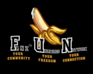 FANZ UNLIMITED NETWORK YOUR COMMUNITY YOUR FREEDOM YOUR CONNECTION logo