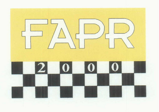 FAPR 2000 FEDERACION DE AUTOMOVILISMO DE PUERTO RICO logo