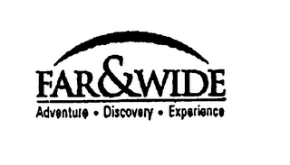 FAR & WIDE ADVENTURE.DISCOVERY.EXPERIENCE logo