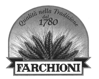 FARCHIONI QUALITÀ NELLA TRADIZIONE DAL 1780 logo