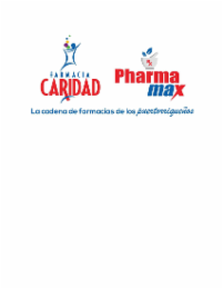FARCMACIA CARIDAD RX PHARMAMAX LA CADENA DE FARMACIA DE LOS PUERTORRIQUEÑOS logo