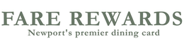 FARE REWARDS NEWPORT'S PREMIER DINING CARD logo