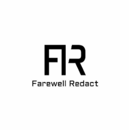 FAREWELL REDACT logo