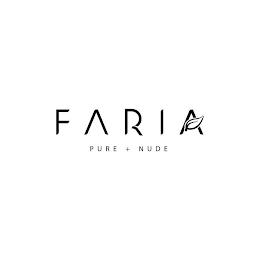 FARIA PURE AND NUDE logo