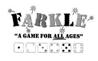 FARKLE "A GAME FOR ALL AGES" logo