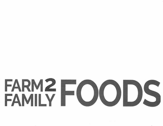 FARM 2 FAMILY FOODS logo
