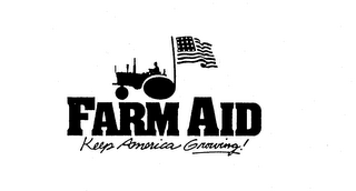 FARM AID KEEP AMERICA GROWING! logo