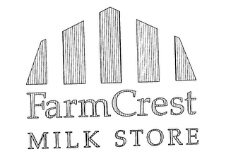 FARM CREST MILK STORE logo