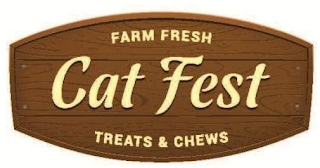 FARM FRESH CAT FEST TREATS & CHEWS logo