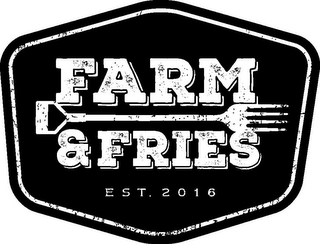 FARM & FRIES EST. 2016 logo