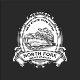 FARM RAISED FARM FRESH NORTH FORK OYSTER COMPANY logo