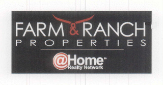 FARM & RANCH PROPERTIES @HOME REALTY NETWORK logo