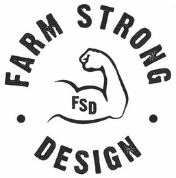 FARM STRONG DESIGN FSD logo