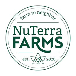 FARM TO NEIGHBOR NUTERRA FARMS EST. 2020 logo