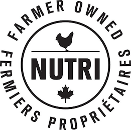 FARMER OWNED NUTRI FERMIERS PROPRIÉTAIRES logo
