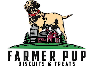 FARMER PUP BISCUITS & TREATS logo