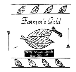 FARMER'S GOLD 200 PAPERS INSIDE 6OZ NET WT logo