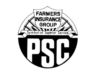 FARMERS INSURANCE GROUP SYMBOL OF SUPERIOR SERVICE PSC logo
