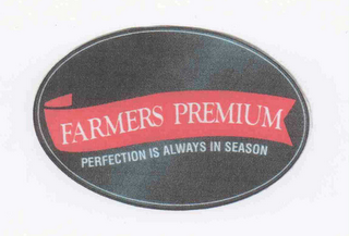 FARMERS PREMIUM PERFECTION IS ALWAYS IN SEASON logo