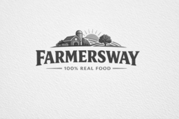 FARMERSWAY 100% REAL FOOD logo