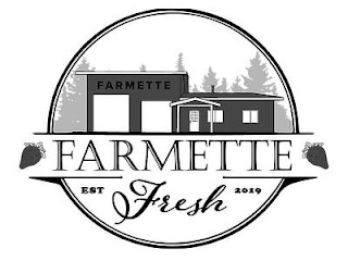 FARMETTE FARMETTE FRESH EST 2019 logo