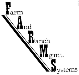 FARMS FARM AND RANCH MGMT. SYSTEMS logo