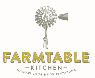 FARMTABLE KITCHEN MICHAEL MINA & DON PINTABONA logo