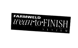 FARMWELD WEAN TO FINISH SYSTEM logo