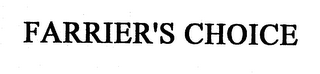 FARRIER'S CHOICE logo