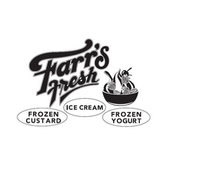 FARR'S FRESH FROZEN CUSTARD ICE CREAM FROZEN YOGURT logo