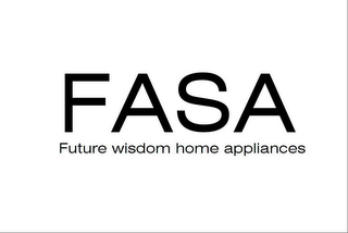 FASA FUTURE WISDOM HOME APPLIANCES logo
