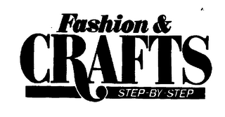 FASHION & CRAFTS STEP-BY-STEP logo