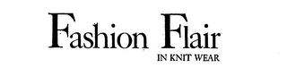 FASHION FLAIR IN KNIT WEAR logo