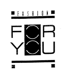 FASHION FOR YOU logo