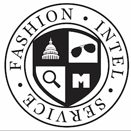 FASHION · INTEL · SERVICE  · M logo