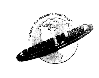 FASHION PLANET "WHERE THE FASHIONS COST LESS" logo