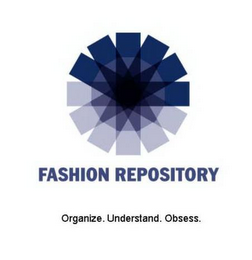 FASHION REPOSITORY ORGANIZE UNDERSTAND OBSESS logo