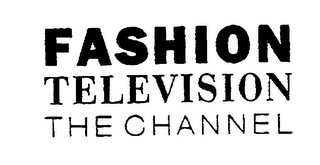 FASHION TELEVISION THE CHANNEL logo