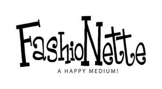 FASHIONETTE A HAPPY MEDIUM! logo