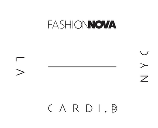 FASHIONNOVA CARDI.B LA NYC logo