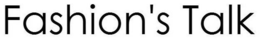 FASHION'S TALK logo