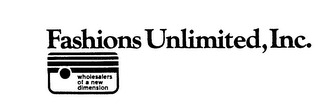 FASHIONS UNLIMITED, INC. WHOLESALERS OF A NEW DIMENSION logo